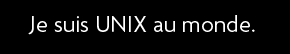 t shirt Je suis UNIX au monde !