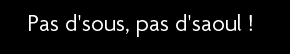 t shirt pas d'sous, pas d'saoul !