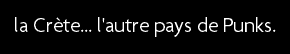 t shirt la Cr�te... l'autre pays de Punks