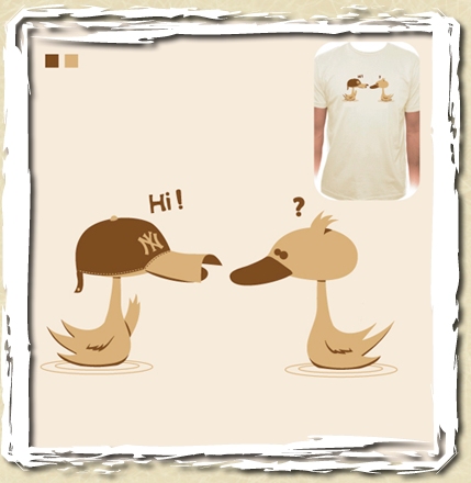 tee shirt Le touriste