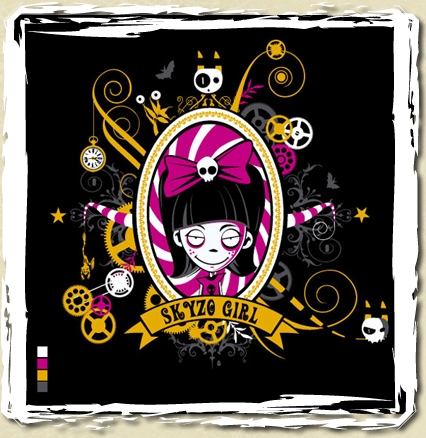 tee shirt Skyzo Girl