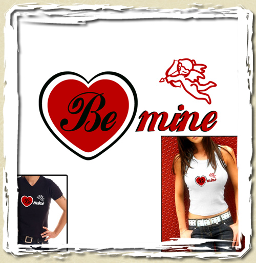 tee shirt Be mine