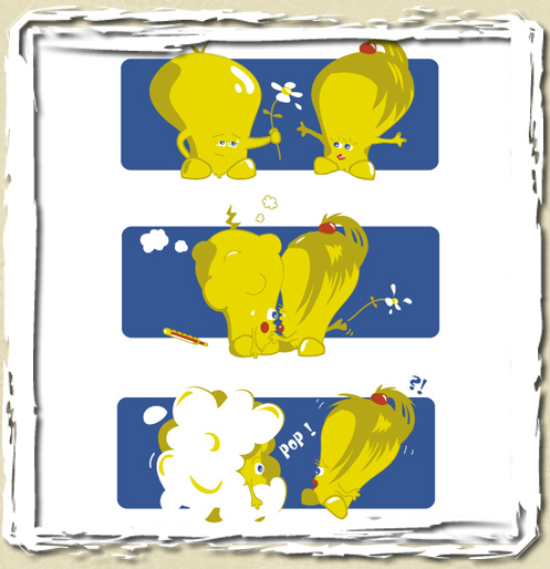 tee shirt Popcorn love