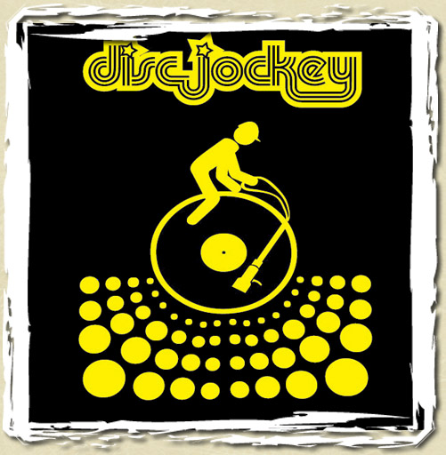 tee shirt Disc Jockey