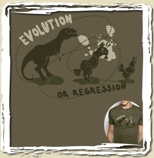tee shirt Evolution or regression