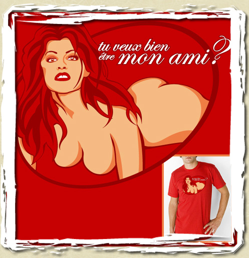 tee shirt Je veux