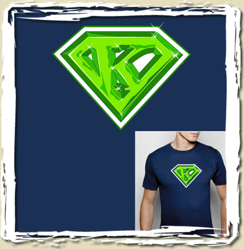 tee shirt Kryptonite by lex luhor