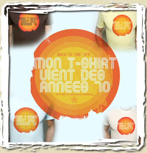 tee shirt T-shirt 70's