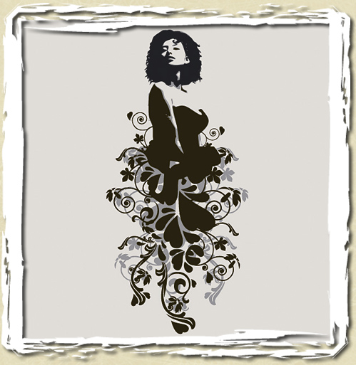 tee shirt Amour et botanique