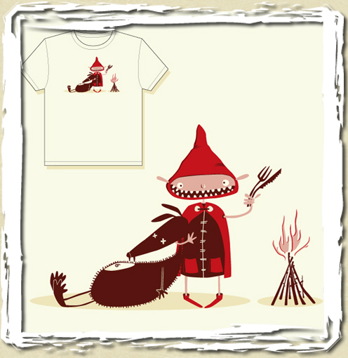 tee shirt Vengeance de conte