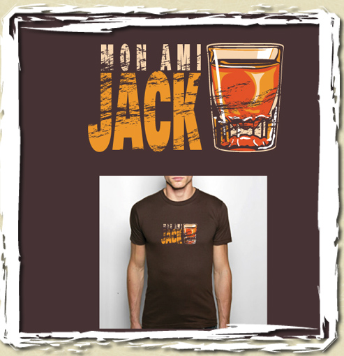tee shirt Mon ami jack