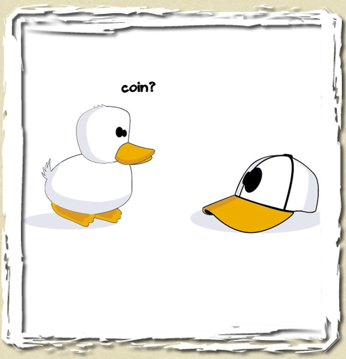 tee shirt Canard stupide