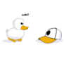 tee shirt Canard stupide