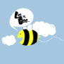 tee shirt Let it bee