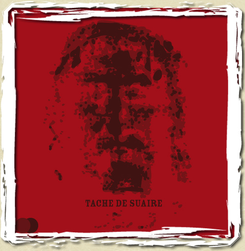 tee shirt Tache de suaire