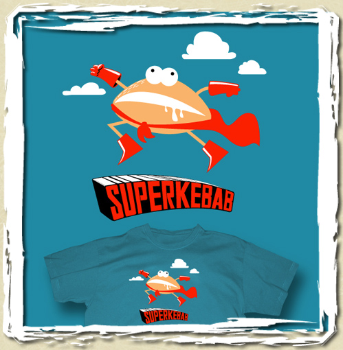 tee shirt Superkebab