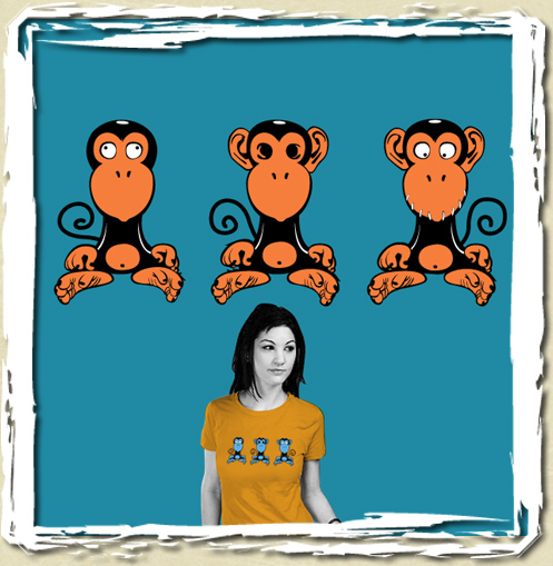 tee shirt Les Singes de la Sagesse