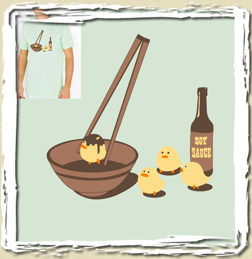 tee shirt Soy sauce