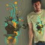 tee shirt The crazy cow