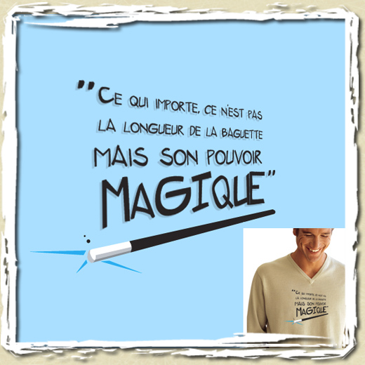 tee shirt Baguette magique