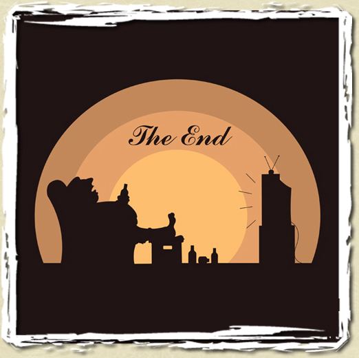 tee shirt The End