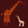 tee shirt Girafe in love