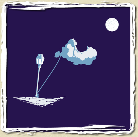 tee shirt Crepuscule du soir