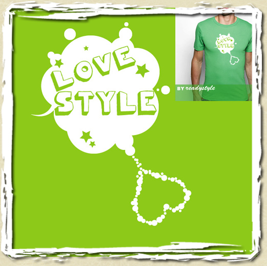 tee shirt Love Style