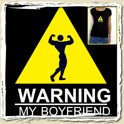 tee shirt Warning