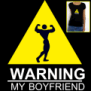 tee shirt Warning