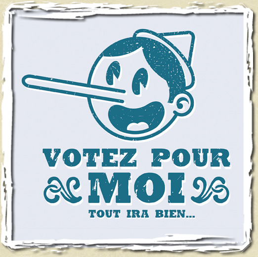 tee shirt Politinocchio