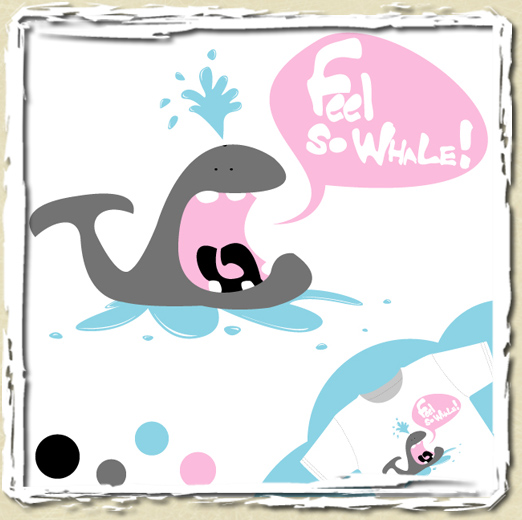 tee shirt So whale