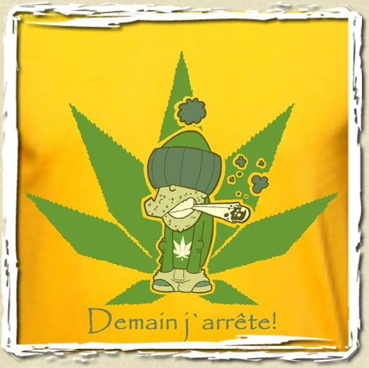tee shirt Demain j'arrête!