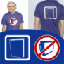tee shirt Eteingez la t�l� bon sang !