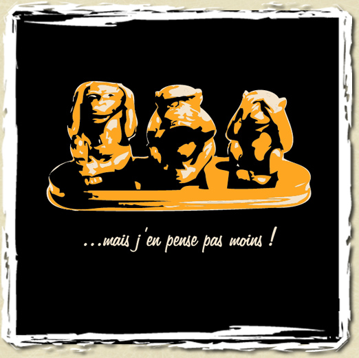 tee shirt ...mais j'en pense pas moins!