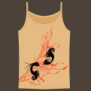 tee shirt Black birds