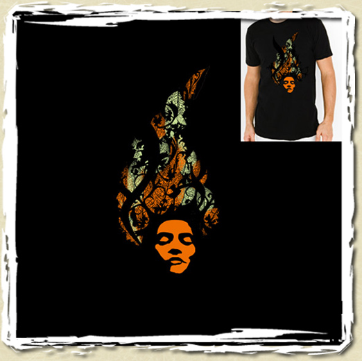 tee shirt Végétal girl