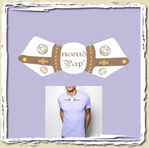 tee shirt Noeud Pape