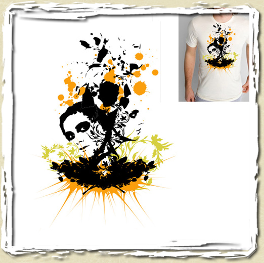 tee shirt éclat