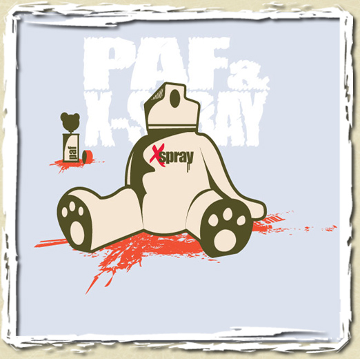 tee shirt Paf et x-spray!!!