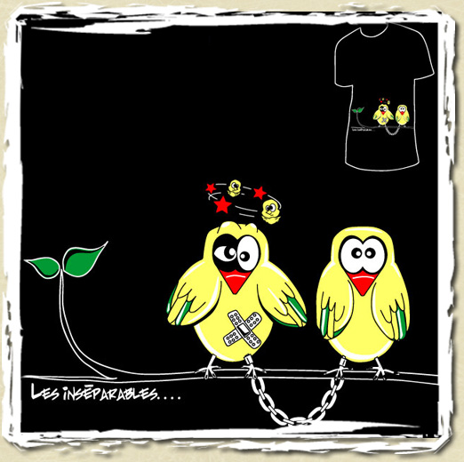 tee shirt Les zins�parables