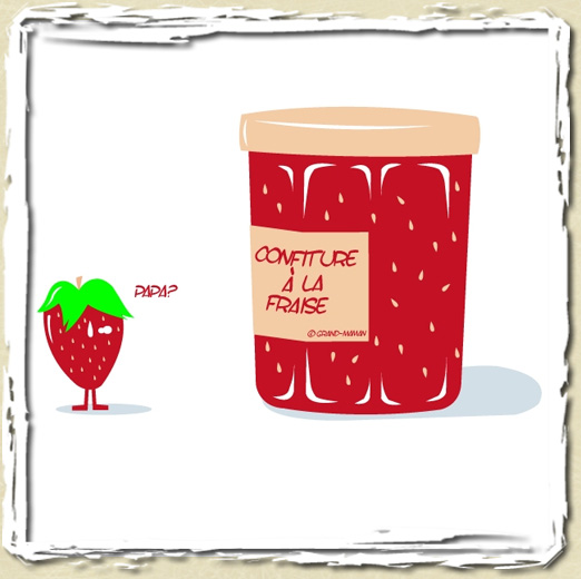 tee shirt Confiture Papa?