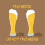 tee shirt Two Beers