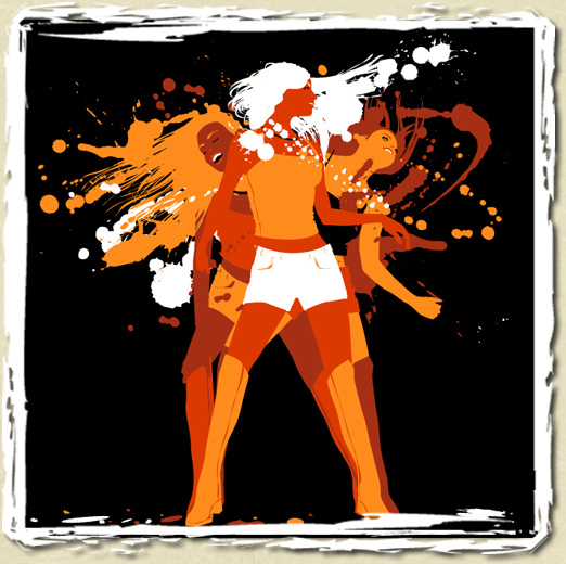 tee shirt Dance Dance Dance