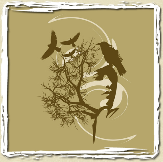 tee shirt Les oiseaux