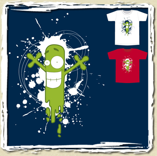 tee shirt Perso happy