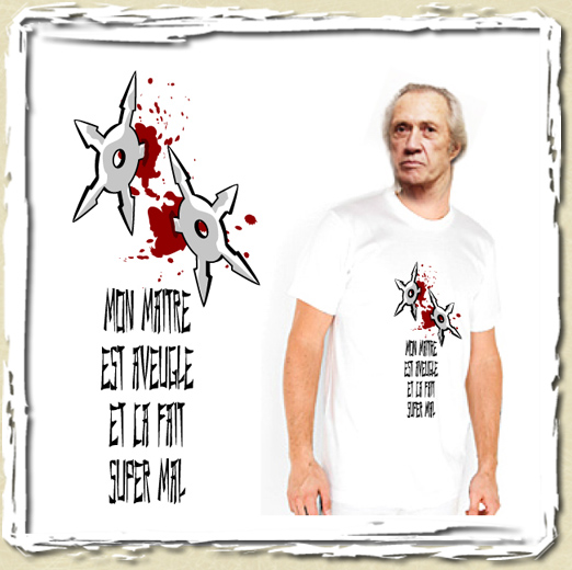 tee shirt Kung fu