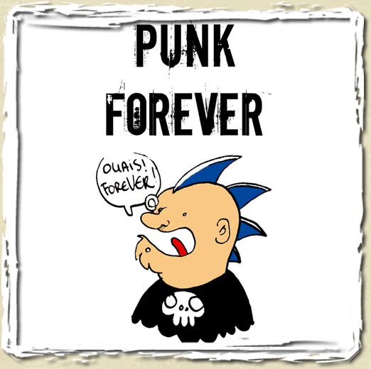 tee shirt Punk forever