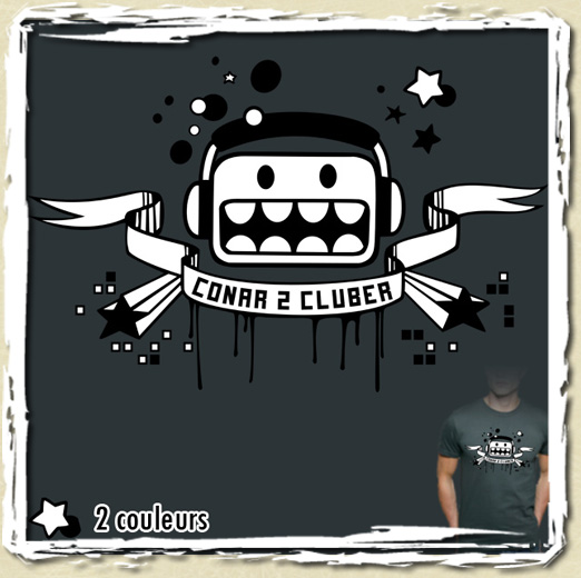 tee shirt Conar2cluber