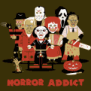 tee shirt Horror addict